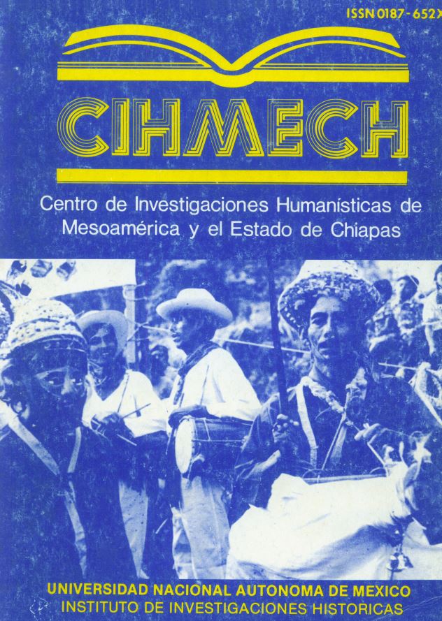 Revista del Centro de Investigaciones Humanísticas de Mesoamérica y el Estado de Chiapas (Vol. 1)