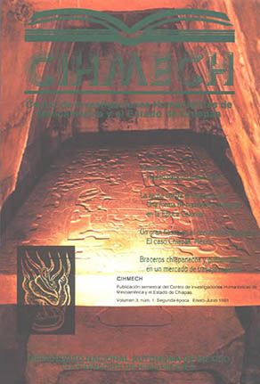 Revista del  Centro de Investigaciones Humanísticas de Mesoamérica y el Estado de Chiapas (Vol. 3 Núm. 1)