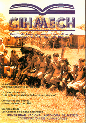 Revista del  Centro de Investigaciones Humanísticas de Mesoamérica y el Estado de Chiapas (Vol. 4 Núm. 1 y 2)