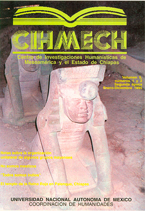 Revista del  Centro de Investigaciones Humanísticas de Mesoamérica y el Estado de Chiapas (Vol. 5 Núm. 1 y 2)
